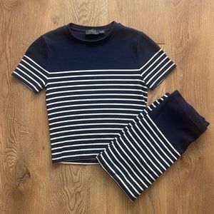 Ralph Lauren, navy blue dress